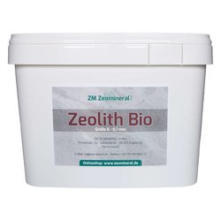 Zeolith-Bio 0 - 0,1 mm (Feuchtigkeit 6-8%)